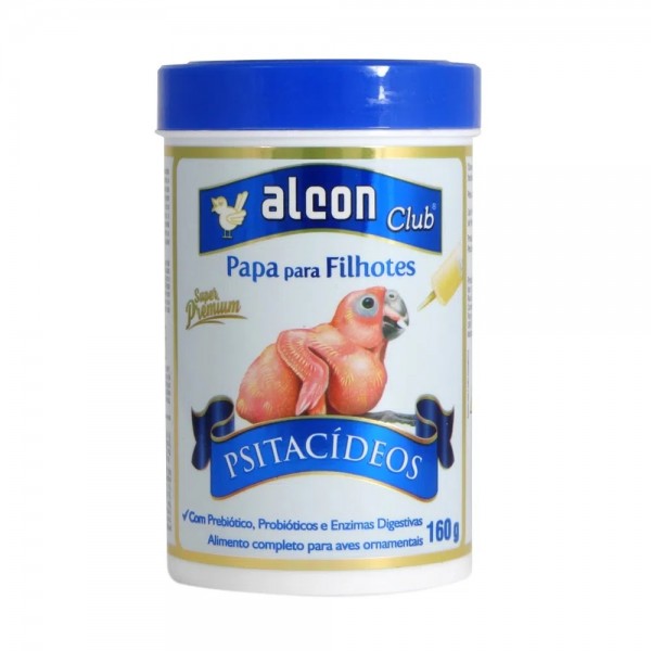 Ração Alcon Club Papa Filhote Psitacídeos Super Premium 160g