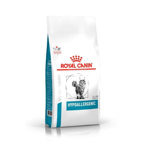 Ração Royal Canin Veterinary Hypoallergenic para Gatos Adultos 1,5kg