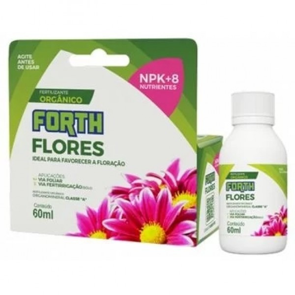 Fertilizante Líquido Concentrado Forth Para Flores 60 ml
