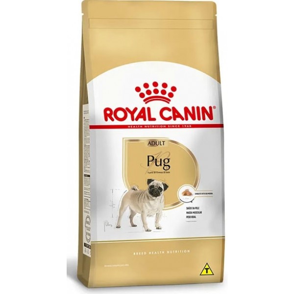 Ração Royal Canin para Cães Adultos da Raça Pug 2,5kg