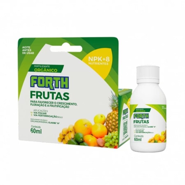Fertilizante Líquido Concentrado Forth Para Frutas 60ml