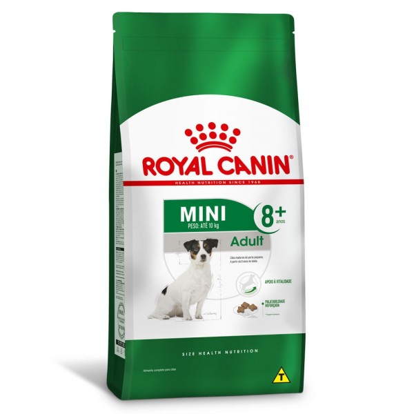 Ração Royal Canin Cães Mini Adulto 8+ 2,5kg