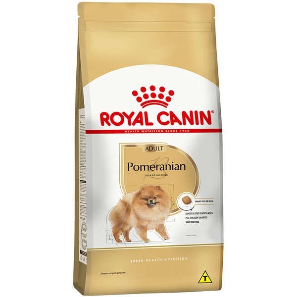 Ração Seca Royal Canin para Cães Adultos Pomeranian 1kg