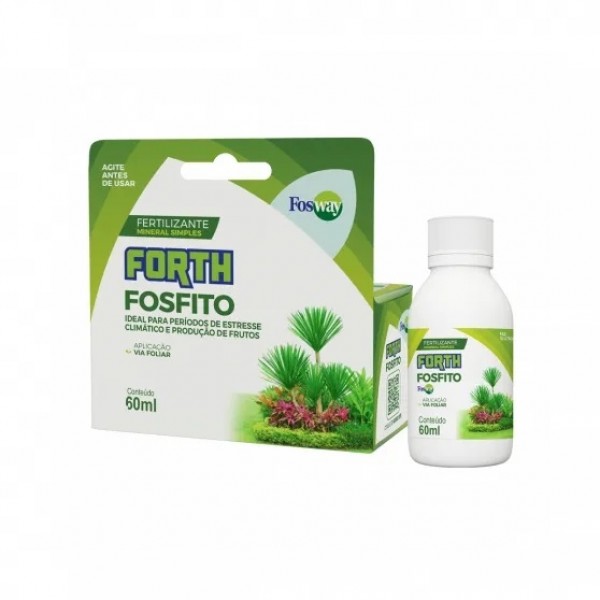 Fertilizante Concentrado Forth Fosfito de Potássio Fosway 60ml 
