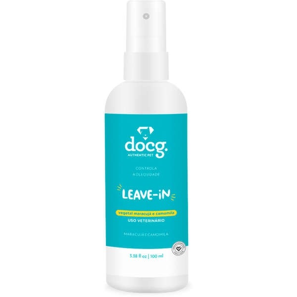 Leave-in Docg Maracujá e Camomila Spray para Cães e Gatos 100ml
