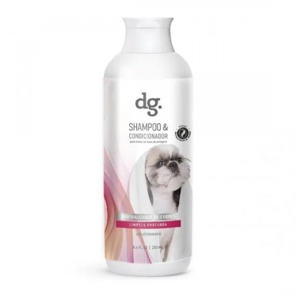 Shampoo Docg 2 em 1 dg. para Cães e Gatos 250ml 