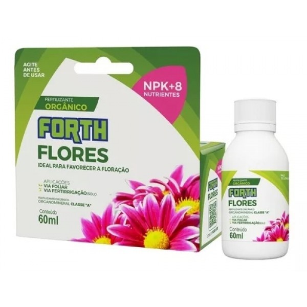 Fertilizante Líquido Concentrado Forth Flores 60ml