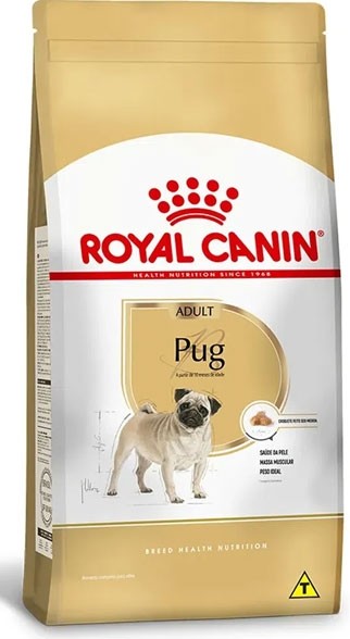 Ração Royal Canin para Cães Adultos da Raça Pug 2,5kg