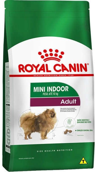 Ração Royal Canin Mini Indoor Adult 2,5kg