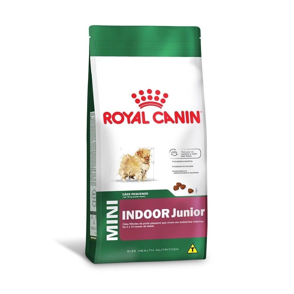 Ração Royal Canin Mini Indoor Junior 2,5kg