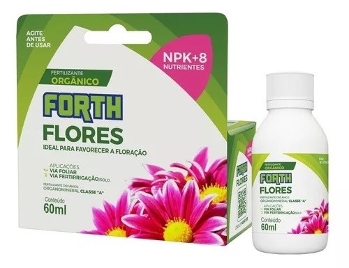 Fertilizante Líquido Concentrado Forth Flores 60ml